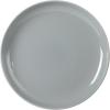 image:imageGibson Home Dempsey Road 12Piece Stoneware Dinnerware Set  Service for 4 Round Black Plates and Bowls Durable Solid Color Modern Embossed Dish Set Microwave amp Dishwasher SafeBlue Rockaway  MatteShiny