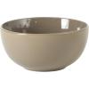 image:imageGibson Home Dempsey Road 12Piece Stoneware Dinnerware Set  Service for 4 Round Black Plates and Bowls Durable Solid Color Modern Embossed Dish Set Microwave amp Dishwasher SafeBrown Rockaway  MatteShiny