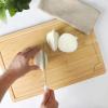 image:imageGibson Home Forestview 2Piece Bamboo Cutting Board Set  15 amp 12 Wooden Durable Kitchen Chopping Carving Boards with Juice Grooves Oil FinishedBamboo