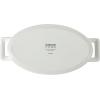 image:imageGibson Home Gracious Dining 26Qt White Stoneware Covered Baking Dish wMultiPurpose Lid  127 x 9 Rectangular Oven Safe Casserole Lasagna amp Roasting Baker Lid Doubles as Serveware or TrivetWhite  15oz Oval Set of 4