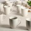 image:imageGibson Home Gracious Dining 3Ounce Espresso Cups Set of 4 Small Stackable Coffee Cups with 4 Saucers Metal Stand Ceramic Demitasse Mugs Espresso Accessories for MachineWhite Great Essentials 12oz