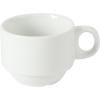 image:imageGibson Home Gracious Dining 3Ounce Espresso Cups Set of 4 Small Stackable Coffee Cups with 4 Saucers Metal Stand Ceramic Demitasse Mugs Espresso Accessories for MachineWhite Gracious Dining Espresso