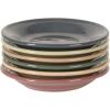 image:imageGibson Home Gracious Dining 3Ounce Espresso Cups Set of 4 Small Stackable Coffee Cups with 4 Saucers Metal Stand Ceramic Demitasse Mugs Espresso Accessories for MachineAssorted Colors Brew Harmony