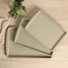 image:imageGibson Home Lyneham 3 Piece Carbon Steel Nonstick Kitchen Baking PansCookie Sheet Bakeware Set Premium PFA Nonstick Material  Champagne GoldChampagne Gold
