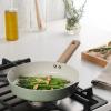 image:imageGibson Home Marbleton 11 Inch Large Aluminum Fry Pan Cookware NonToxic Premium Ceramic Non Stick Frying Pan Kitchen Egg Pan Omelet Pan Always Pan Pots and Pans Sage Green Induction SafeSage Green