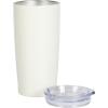 image:imageGibson Home Marina 29Ounce Stainless Steel Travel Tumbler with Carry Handle and Lid Double Wall Insulated Mug LeakResistant Fits Car Cup Holder Matte WhiteWhite