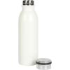 image:imageGibson Home Marina 29Ounce Stainless Steel Travel Tumbler with Carry Handle and Lid Double Wall Insulated Mug LeakResistant Fits Car Cup Holder Matte WhiteWhite