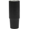 image:imageGibson Home Marina 29Ounce Stainless Steel Travel Tumbler with Carry Handle and Lid Double Wall Insulated Mug LeakResistant Fits Car Cup Holder Matte WhiteMatte Black w Carry Handle