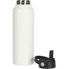 image:imageGibson Home Marina 29Ounce Stainless Steel Travel Tumbler with Carry Handle and Lid Double Wall Insulated Mug LeakResistant Fits Car Cup Holder Matte WhiteWhite