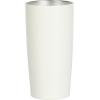 image:imageGibson Home Marina 29Ounce Stainless Steel Travel Tumbler with Carry Handle and Lid Double Wall Insulated Mug LeakResistant Fits Car Cup Holder Matte WhiteWhite