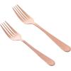 image:imageGibson Home Ravidia Gold Heavy Gauge Flatware Cutlery Silverware Set 20 Pieces Stainless Steel Colorful Utensils Tableware Set Service for 4Rose Gold