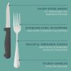 image:imageGibson Home Sinta 87Piece Stainless Steel Flatware Set with Bead Border Design  Service for 12 Plus Serving Utensils Polished Silverware Dishwasher SafeService for 4 24pcs