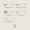 image:imageGibson Home Sinta 87Piece Stainless Steel Flatware Set with Bead Border Design  Service for 12 Plus Serving Utensils Polished Silverware Dishwasher SafeServeware Set 5pcs