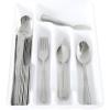 image:imageGibson Home Sinta 87Piece Stainless Steel Flatware Set with Bead Border Design  Service for 12 Plus Serving Utensils Polished Silverware Dishwasher SafeService for 8 w Serving Utensils 45pcs