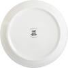 image:imageGibson Home Zen Buffet 6Piece 41oz Large Pasta Bowls Porcelain Ceramic Chip and Scratch Resistant Shallow Salad Bowl Serving Bowls Soup Bowls Set Dishwasher amp Microwave Safe WhiteWhite Zen Buffet