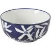 image:imageGibson Home Zen Buffet 6Piece 41oz Large Pasta Bowls Porcelain Ceramic Chip and Scratch Resistant Shallow Salad Bowl Serving Bowls Soup Bowls Set Dishwasher amp Microwave Safe WhiteBlueWhite Floral Ivory Estate