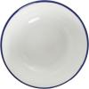 image:imageGibson Home Zen Buffet 6Piece 41oz Large Pasta Bowls Porcelain Ceramic Chip and Scratch Resistant Shallow Salad Bowl Serving Bowls Soup Bowls Set Dishwasher amp Microwave Safe WhiteBlueWhite Floral Ivory Estate