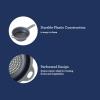 image:imageOster 12 Piece Nesting Mixing Bowl Set 3 Bowls with Lids amp 6 Measuring Cups NonSlip Bases Pour Spouts SpaceSaving Kitchen Prep Set Dishwasher SafeBlueGrey 7 Strainer