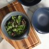 image:imageOster 12 Piece Nesting Mixing Bowl Set 3 Bowls with Lids amp 6 Measuring Cups NonSlip Bases Pour Spouts SpaceSaving Kitchen Prep Set Dishwasher SafeBlueGrey 3pc Set