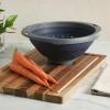 image:imageOster 12 Piece Nesting Mixing Bowl Set 3 Bowls with Lids amp 6 Measuring Cups NonSlip Bases Pour Spouts SpaceSaving Kitchen Prep Set Dishwasher SafeBlueGrey 10 Strainer