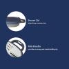 image:imageOster 12 Piece Nesting Mixing Bowl Set 3 Bowls with Lids amp 6 Measuring Cups NonSlip Bases Pour Spouts SpaceSaving Kitchen Prep Set Dishwasher SafeStainless Steel Flat Grater