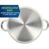 image:imageOster Dunwood 3 Piece Carbon Steel Wok 138 PFASFree Stir Fry Pan with Wooden Spatulas High Heat Oven amp Stovetop SafeStainless Steel