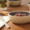 image:imageGibson Elite  Made in Portugal  Port Gaia 4 Piece Cereal Bowl Set 62 Stoneware Bowls Reactive Glaze Finish Soup Dessert amp Snack Bowls Microwave amp Dishwasher Safe  Blue