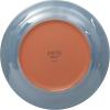 image:imageGibson Elite Humphrey Lane 12 Piece Service for 4 Plates and Bowls Reactive Glaze Dishes Stoneware Ceramic Dinnerware Set  WhiteBlue Terranea