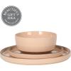 image:imageGibson Elite Sandy Pines 4 Piece Nesting Bowl Set 4 55 7 amp 9 Round Stoneware Bowls Reactive Glaze Finish Blue Mixing Prep amp Serving Bowls Microwave amp Dishwasher SafePeach Northrock