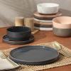 image:imageGibson Elite Sandy Pines 4 Piece Nesting Bowl Set 4 55 7 amp 9 Round Stoneware Bowls Reactive Glaze Finish Blue Mixing Prep amp Serving Bowls Microwave amp Dishwasher SafeAssorted Colors Northrock