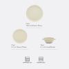 image:imageGibson Elite Sandy Pines 4 Piece Nesting Bowl Set 4 55 7 amp 9 Round Stoneware Bowls Reactive Glaze Finish Blue Mixing Prep amp Serving Bowls Microwave amp Dishwasher SafeWhite Cream Clover Hill