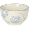 image:imageGibson Home Hometown Diner 12Piece Porcelain Dinnerware Set Round Plates and Bowls Set for 4 White with Green Rim Dishwasher Safe  Dinner Plate Salad Plate amp Cereal BowlBlue Floral Amdiral Hall