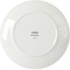 image:imageGibson Home Hometown Diner 12Piece Porcelain Dinnerware Set Round Plates and Bowls Set for 4 White with Green Rim Dishwasher Safe  Dinner Plate Salad Plate amp Cereal BowlBlue Floral Palace Suite