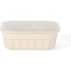 image:imageMartha Stewart Broadbrook 6 Piece Stoneware Meal Prep Container Set with Lids Rectangular Food Storage amp Bakewar Oven Refridgerator Microwave Dishwasher SafeCream Broadbrook  Rectangular