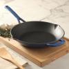 image:imageMartha Stewart Gatwick 12 Enameled Cast Iron Skillet PFASFree Classic Red Exterior with Matte Black Enamel Interior Rust Resistant Oven SafeClassic Blue