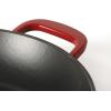 image:imageMartha Stewart Gatwick 12 Enameled Cast Iron Skillet PFASFree Classic Red Exterior with Matte Black Enamel Interior Rust Resistant Oven SafeClassic Red