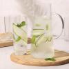 image:imageGibson Home Boozy Brunch 7 Piece Glass Pitcher amp Tumbler Set  15L Pitcher with Six 1314oz Tumblers Everyday Beverage amp Entertaining Drinkware Set Dishwasher SafeGlass Pitcher  Tumbler Set