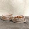 image:imageGibson Home Wags N Whiskers 3 Piece Elevated Pet Bowl Set 12oz Stainless Steel Dog amp Cat Bowl with PP Stand NonSlip Raised Feeder Food amp Water Station Dishwasher Safe BlueTaupe WanderHound 13
