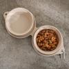 image:imageGibson Home Wags N Whiskers 3 Piece Elevated Pet Bowl Set 12oz Stainless Steel Dog amp Cat Bowl with PP Stand NonSlip Raised Feeder Food amp Water Station Dishwasher Safe BlueTaupe WanderHound 13
