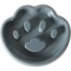image:imageGibson Home Wags N Whiskers 3 Piece Elevated Pet Bowl Set 12oz Stainless Steel Dog amp Cat Bowl with PP Stand NonSlip Raised Feeder Food amp Water Station Dishwasher Safe BlueBlue Curious Canines Paw Shaped Bowl