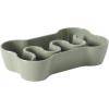 Green (Curious Canines Bone Shaped Bowl)