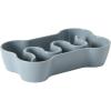 Blue (Curious Canines Bone Shaped Bowl)