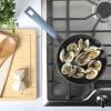 image:imageGibson Home Eaglestone Cast Iron Skillet 95 Preseason Pan  Blue Bakelight HandleBlue