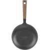 image:imageGibson Home Eaglestone Cast Iron Skillet 95 Preseason Pan  Blue Bakelight HandleTaupe