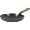 image:imageGibson Home Eaglestone Cast Iron Skillet 95 Preseason Pan  Blue Bakelight HandleTaupe