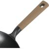 image:imageGibson Home Eaglestone Cast Iron Skillet 95 Preseason Pan  Blue Bakelight HandleTaupe