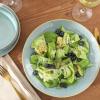 image:imageGibson Elite Pacifco Beach Plates and Bowls Sets 12Piece Stoneware Dinnerware Sets Reactive Glaze Dish Set  BlueBlue Pine Coast