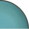 image:imageGibson Elite Pacifco Beach Plates and Bowls Sets 12Piece Stoneware Dinnerware Sets Reactive Glaze Dish Set  BlueTeal