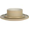 image:imageGibson Elite Villa Amadora  Made in Portugal  12 Piece Dinnerware Set for 4 Two Tone Tan and Grey Speckled Stoneware Plates and Bowls Sets Dish Set with Dinner Plates Salad Plates amp Cereal BowlsTanWhite Valle Amadora Dinnerware