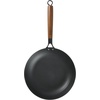 image:imageBabish 11 Inch Cast Iron Skillet with Wooden Handle PreSeasoned Nonstick Pan with Honeycomb Textured Cooking Surface Induction Oven Safe Skillet for Searing Frying Eggs Steak and Stir Fry11Inch Skillet
